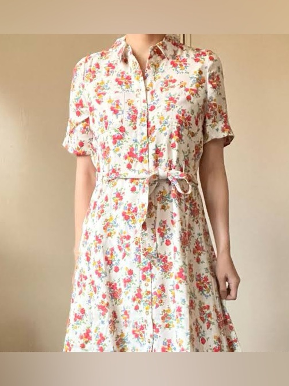 NWT Sezane Adele Robe Midi Dress in Jardin Secret Floral Size 34
US 2